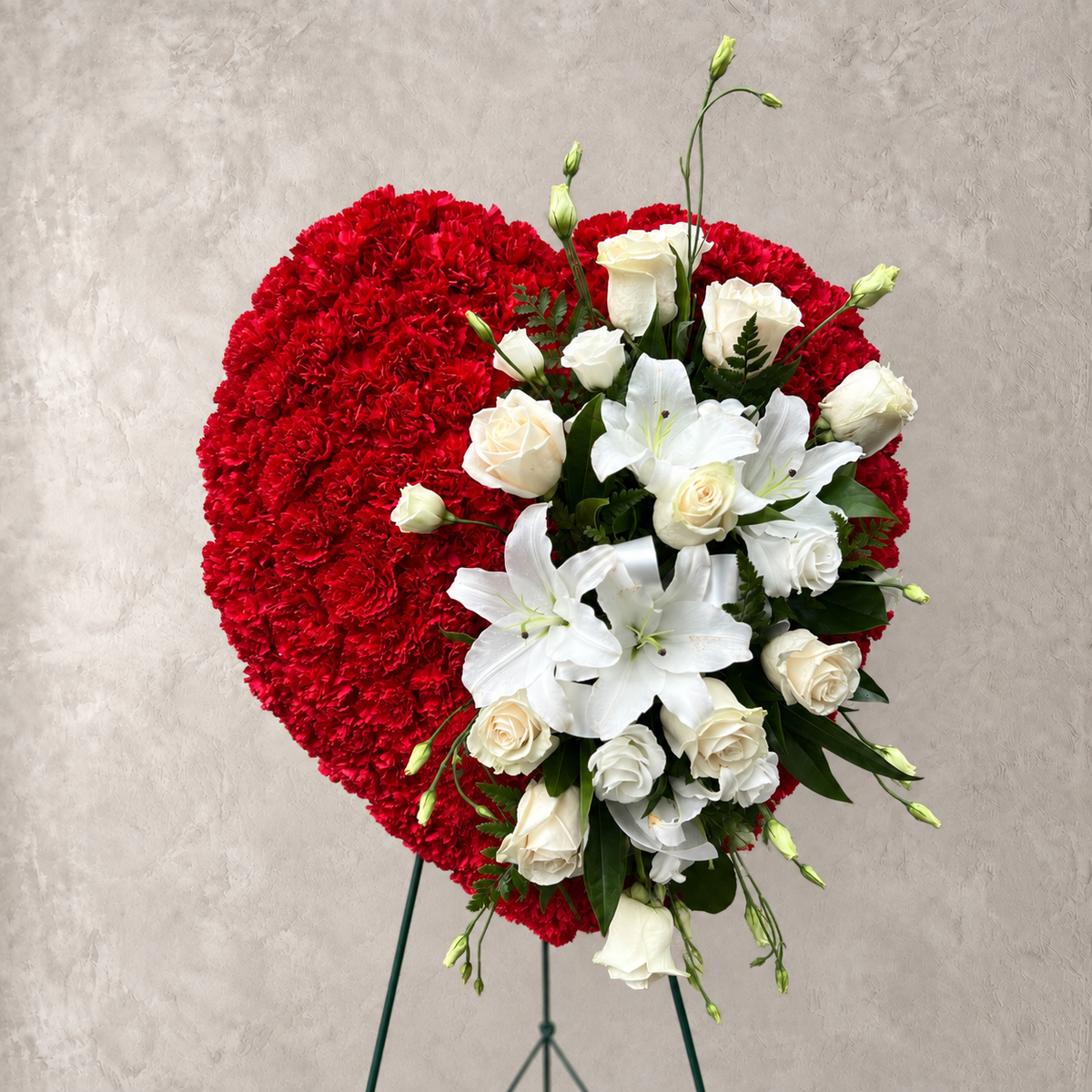 Red Carnation Heart