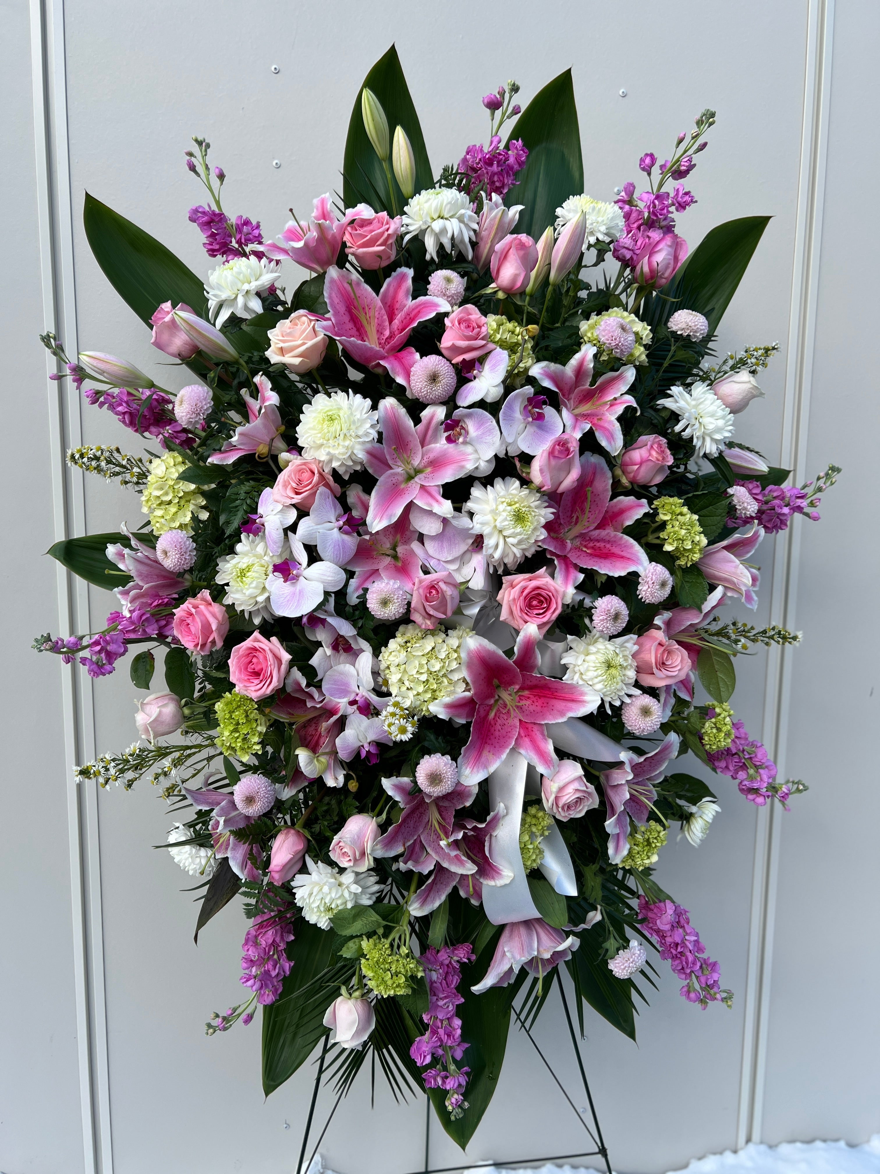 Large Pink and Purple