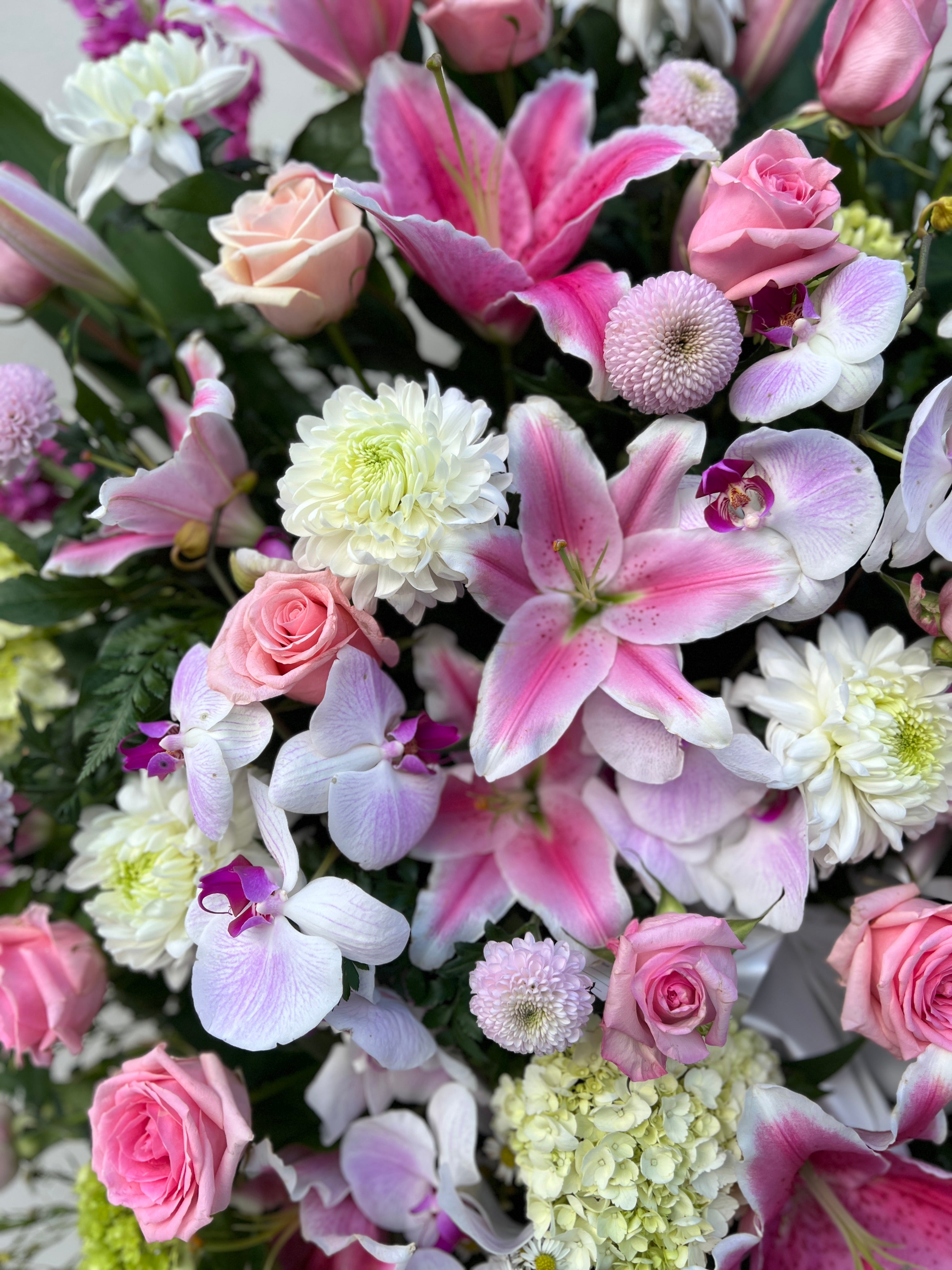 Large Pink and Purple