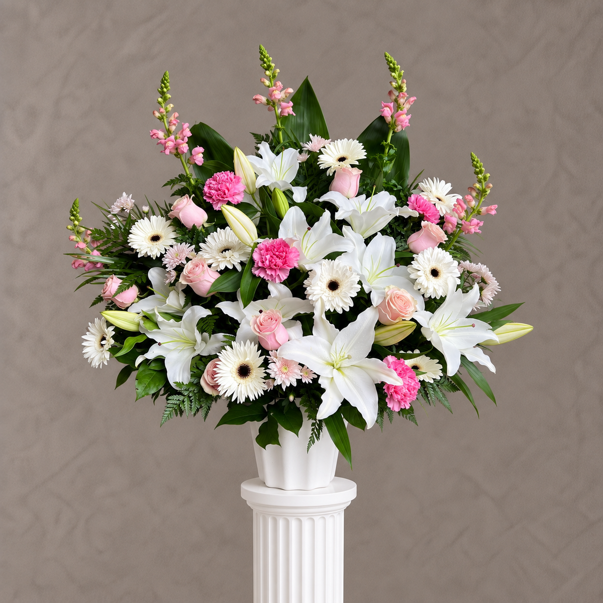 Soft Pink and White Arrangement