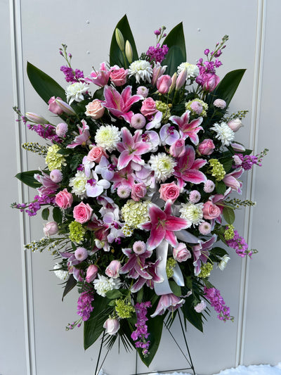 Large Pink and Purple