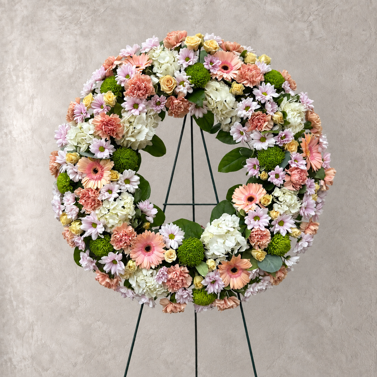 Pastel Floral Wreath